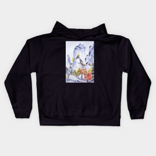 Chinese Mountain Kids Hoodie